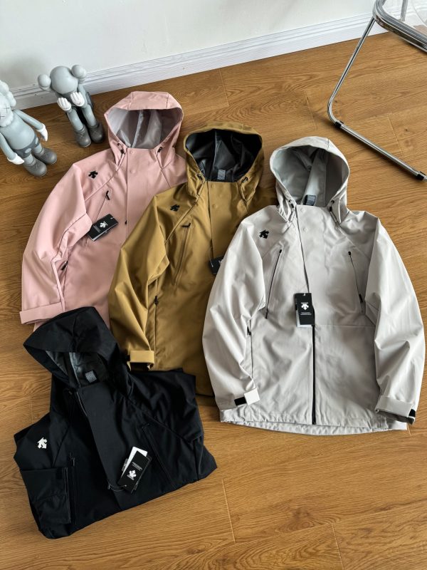 Luxury Descente Coats Pink Classic Luxury