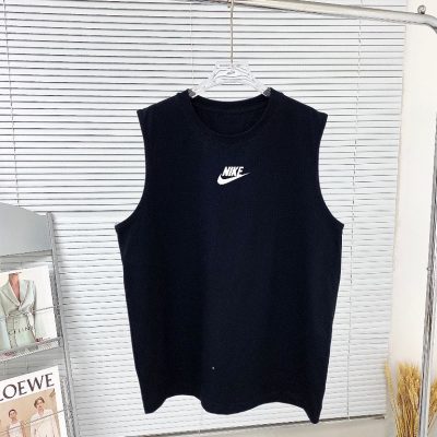 High Quality Nike Sleeveless White Cotton Elegant Luxury