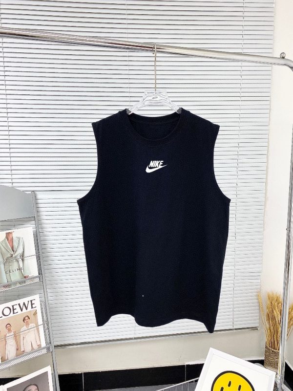 High Quality Nike Sleeveless White Cotton Elegant Luxury