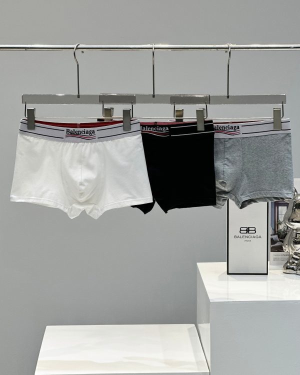 High Quality Balenciaga Underwear Black Cotton Luxury