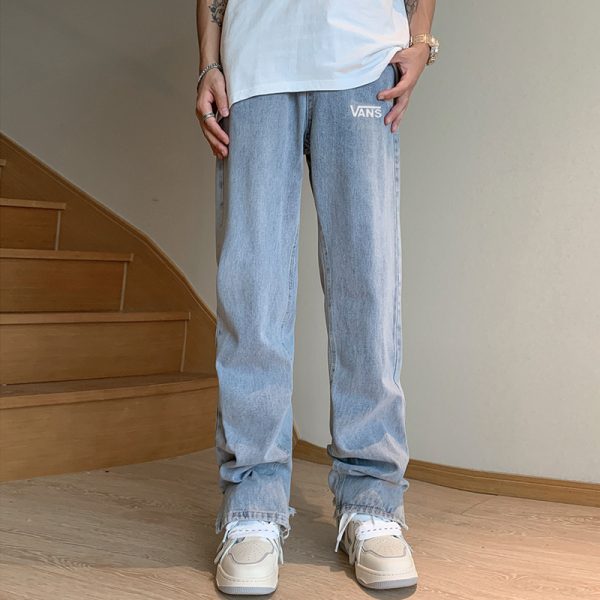 Premium Vans Jeans Black Denim Classic Luxury