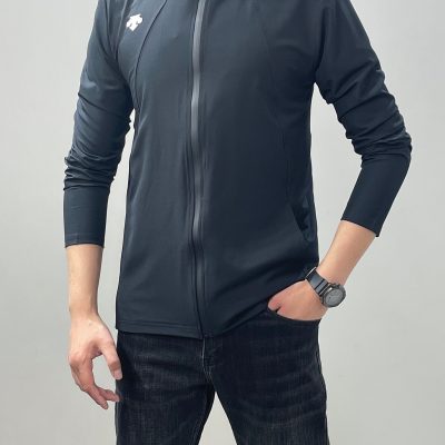 Best Selling Descente Coat Black Elegant Collection