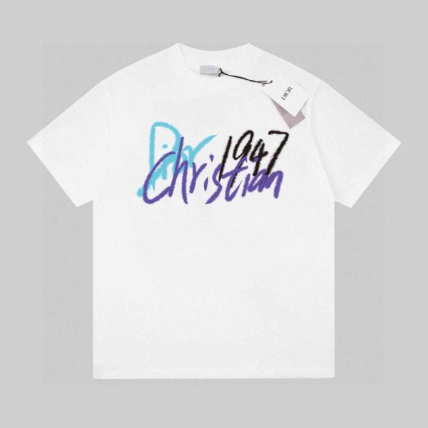 Premium Dior Short Sleeves Black Cotton Breathable Collection
