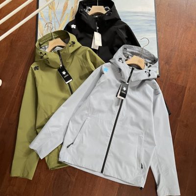 Luxury Descente Coats Black Casual Luxury