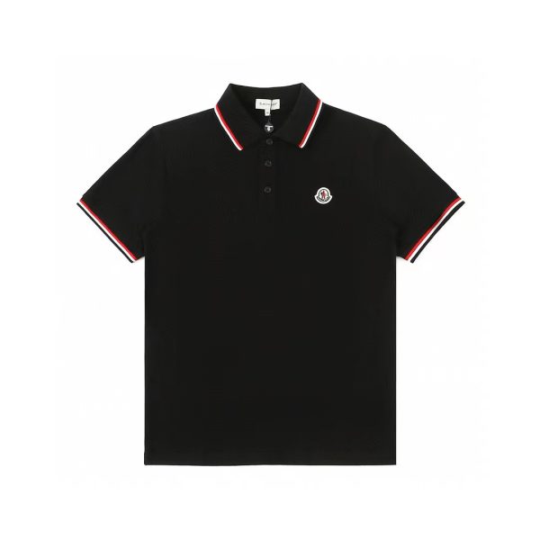 Best Selling Moncler Polo Shirt Black Classic Collection