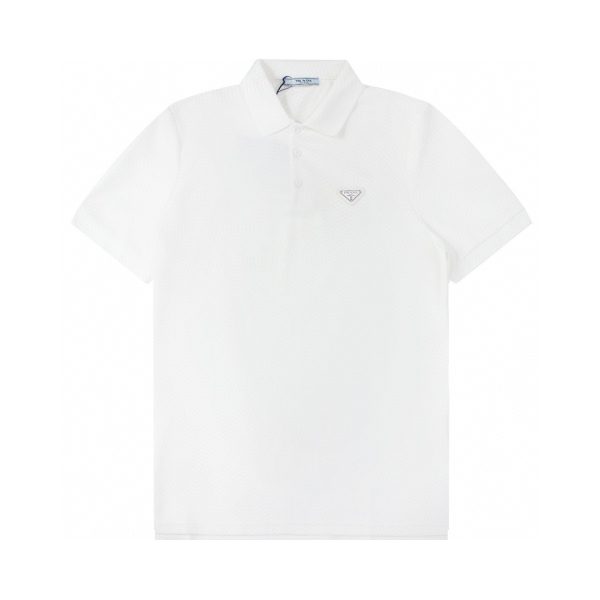 Luxury Prada Polo Shirt Black Logo Luxury