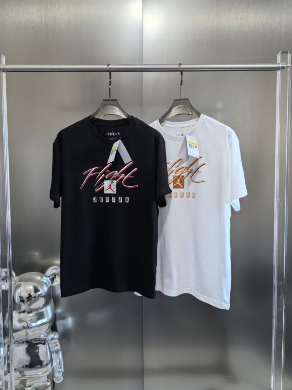 Premium Quality Jordan T-Shirt Black Cotton Retro Collection