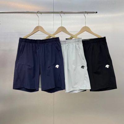 Premium Quality Descente Shorts Black Casual Collection