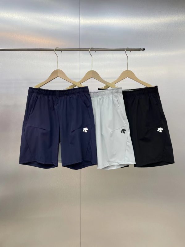 Premium Quality Descente Shorts Black Casual Collection