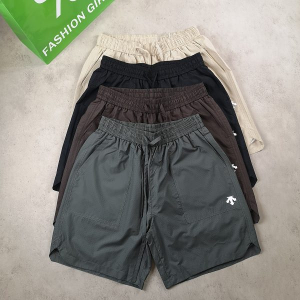 Best Selling Descente Shorts Brown Nylon Breathable Collection