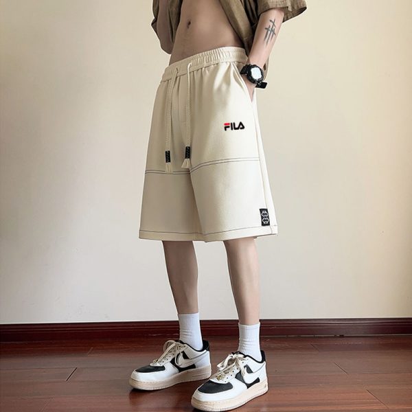 Luxury Fila Shorts Black Classic Collection