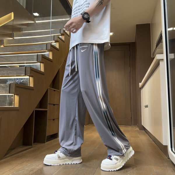 Luxury Nike Casual Pants Black Silk Casual Collection