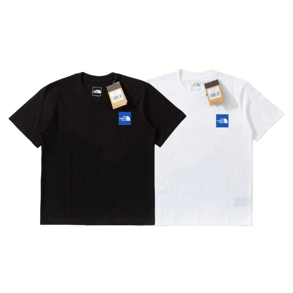 Premium Quality The North Face Short Sleeves Gray Print Collection