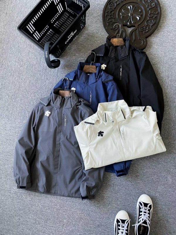Best Selling Descente Coat Black Classic Luxury