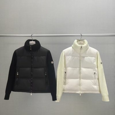 Premium Quality Moncler Jackets Wool Patchwork Luxury