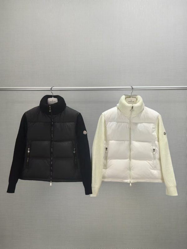 Premium Quality Moncler Jackets Wool Patchwork Luxury