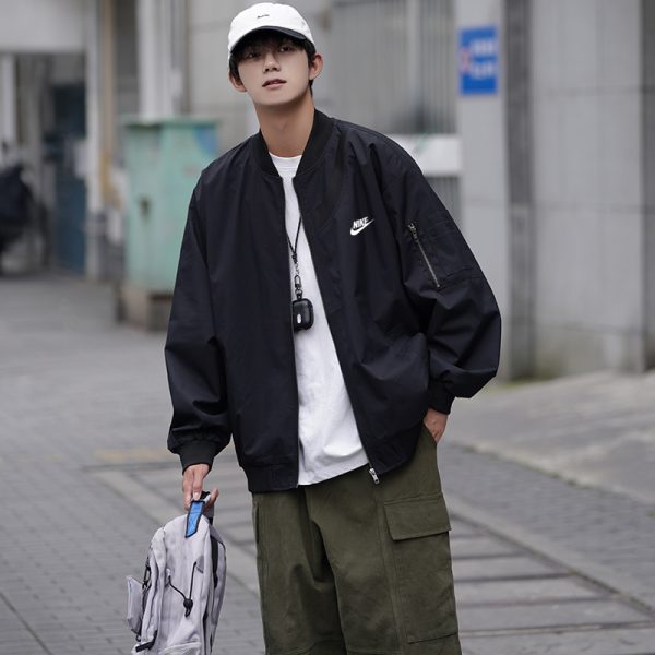 Best Selling Nike Coats Black Casual Collection