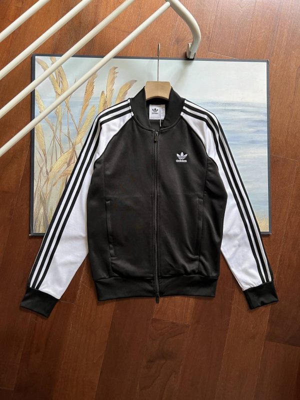 Premium Quality Adidas Jackets Black Classic Style