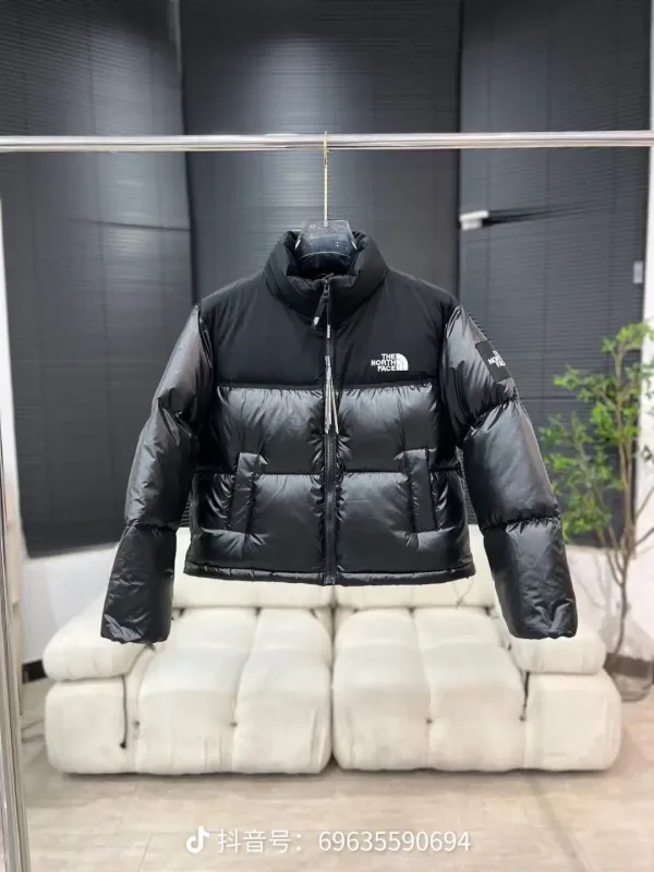 Premium The North Face Down Jacket White Nylon Retro Collection