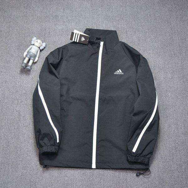 Best Selling Adidas Coats Black Logo Collection
