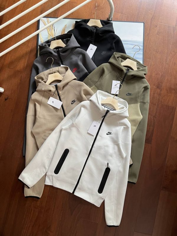 High Quality Nike Coats Black Fleece Casual Luxury