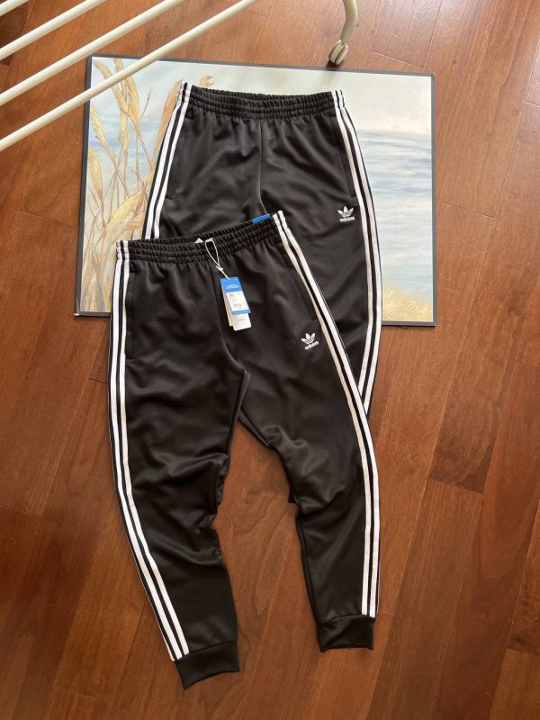 Luxury Adidas Trousers Black Stripe Collection