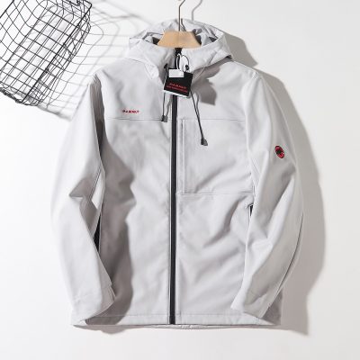 Best Selling Mammut Coat Red Fleece Embroidery Luxury