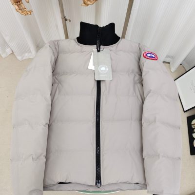 Luxury Canada Goose Down Jackets Black Monogram Style