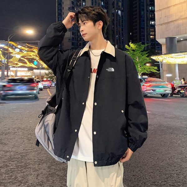 Premium The North Face Coats Black Casual Style