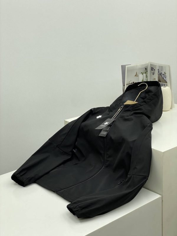High Quality Descente Coats Black Fleece Classic Style