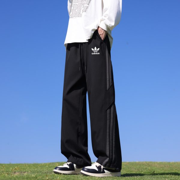 Premium Adidas Trousers Black Classic Style
