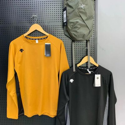 Premium Quality Descente Long Sleeves Orange Breathable Collection