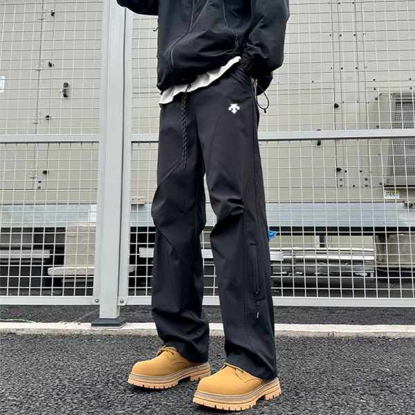 Premium Descente Casual Pants Black Casual Collection