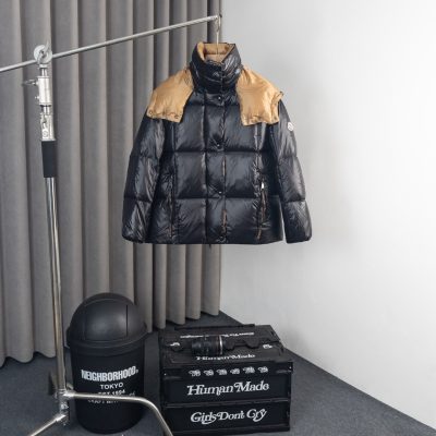 Best Selling Moncler Jackets White Nylon Oversized Luxury