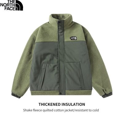 High Quality The North Face Jacket Green Fleece Luxury