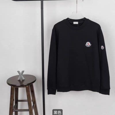 Premium Moncler Long Sleeves Black Classic Luxury