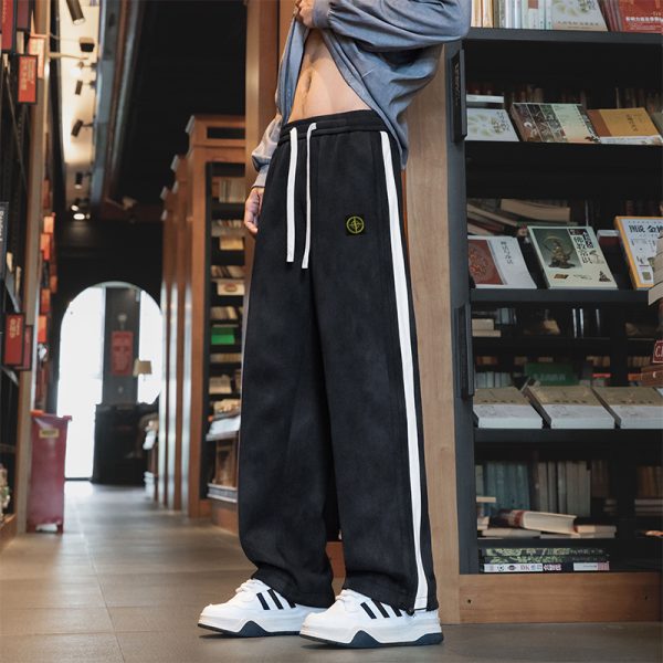 Premium Stone Island Casual Pants Black Casual Luxury
