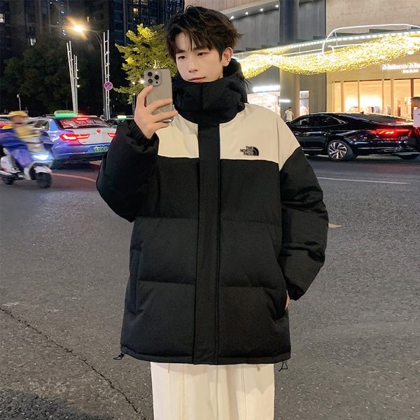 Luxury The North Face Cotton-Padded Clothes Black Classic Luxury