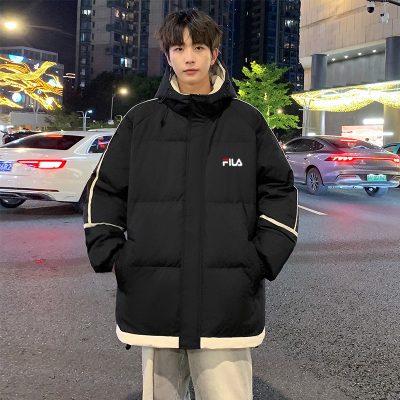 Premium Fila Jacket Black Style