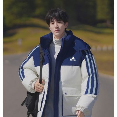 Premium Adidas Jackets Black Checkered Luxury