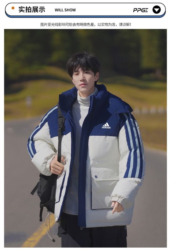 Premium Adidas Jackets Black Checkered Luxury