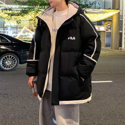 Premium Quality Fila Jacket Black Style