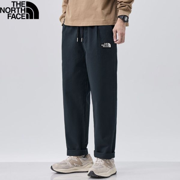 High Quality The North Face Casual Pants Green Cotton Casual Style