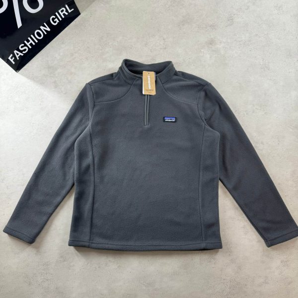 High Quality Patagonia Long Sleeves Black Fleece Classic Collection