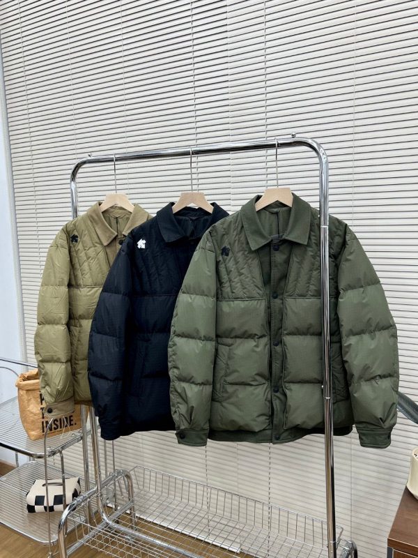 Best Selling Descente Down Jackets White Print Luxury