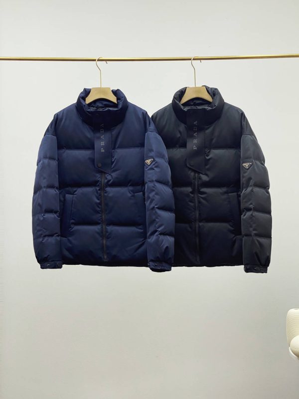 Best Selling Prada Down Jackets Red Polyester Classic Collection