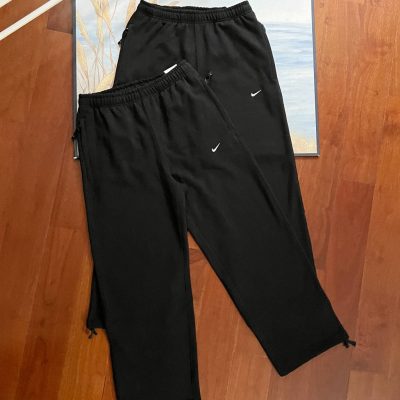 Premium Nike Trousers Black Fleece Retro Luxury