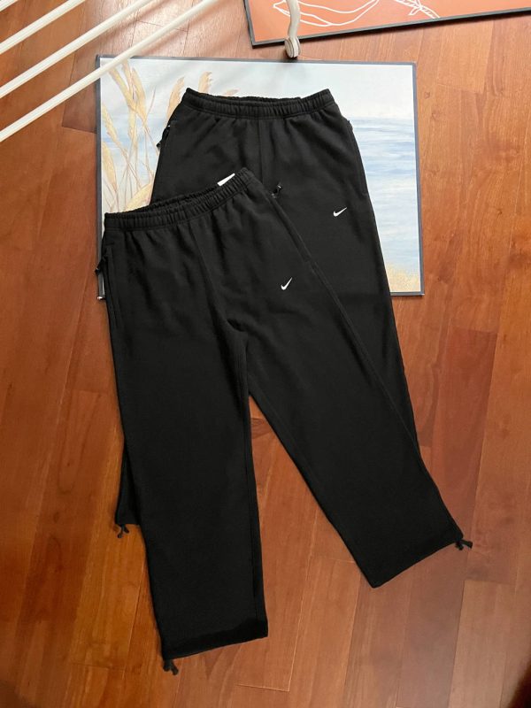 Premium Nike Trousers Black Fleece Retro Luxury