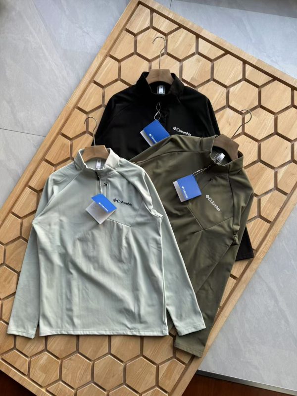 Premium Quality Columbia Sweatshirts Black Cashmere Logo Luxury