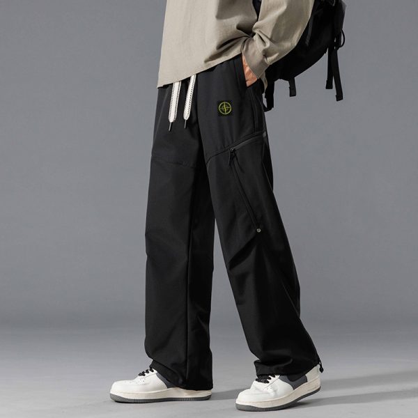 Best Selling Stone Island Casual Pants Black Casual Collection